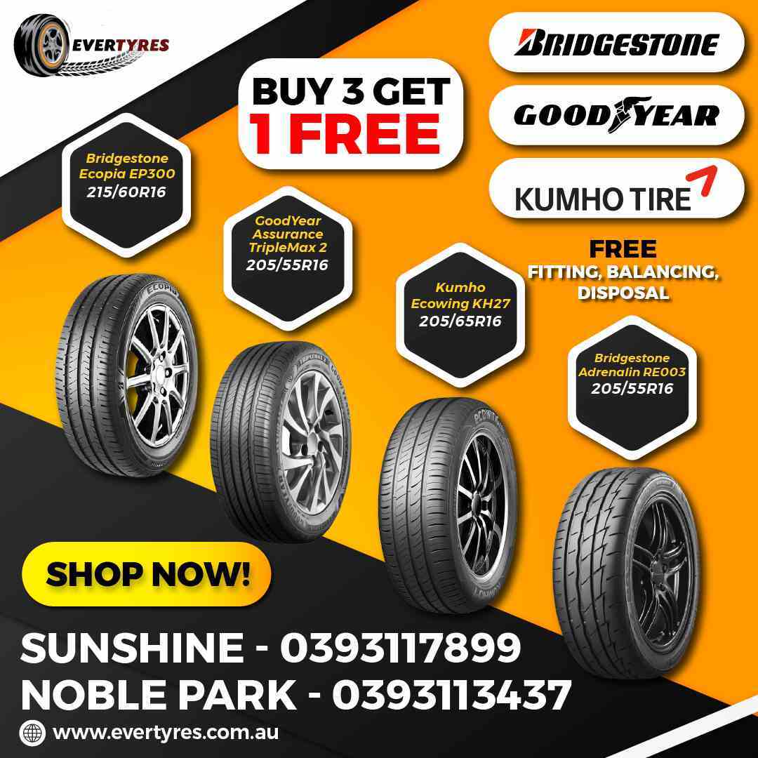 EverTyres | Buy Tyres & Wheels of leading brands in Australia